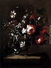 Vase Canvas Paintings - Vase of Flowers